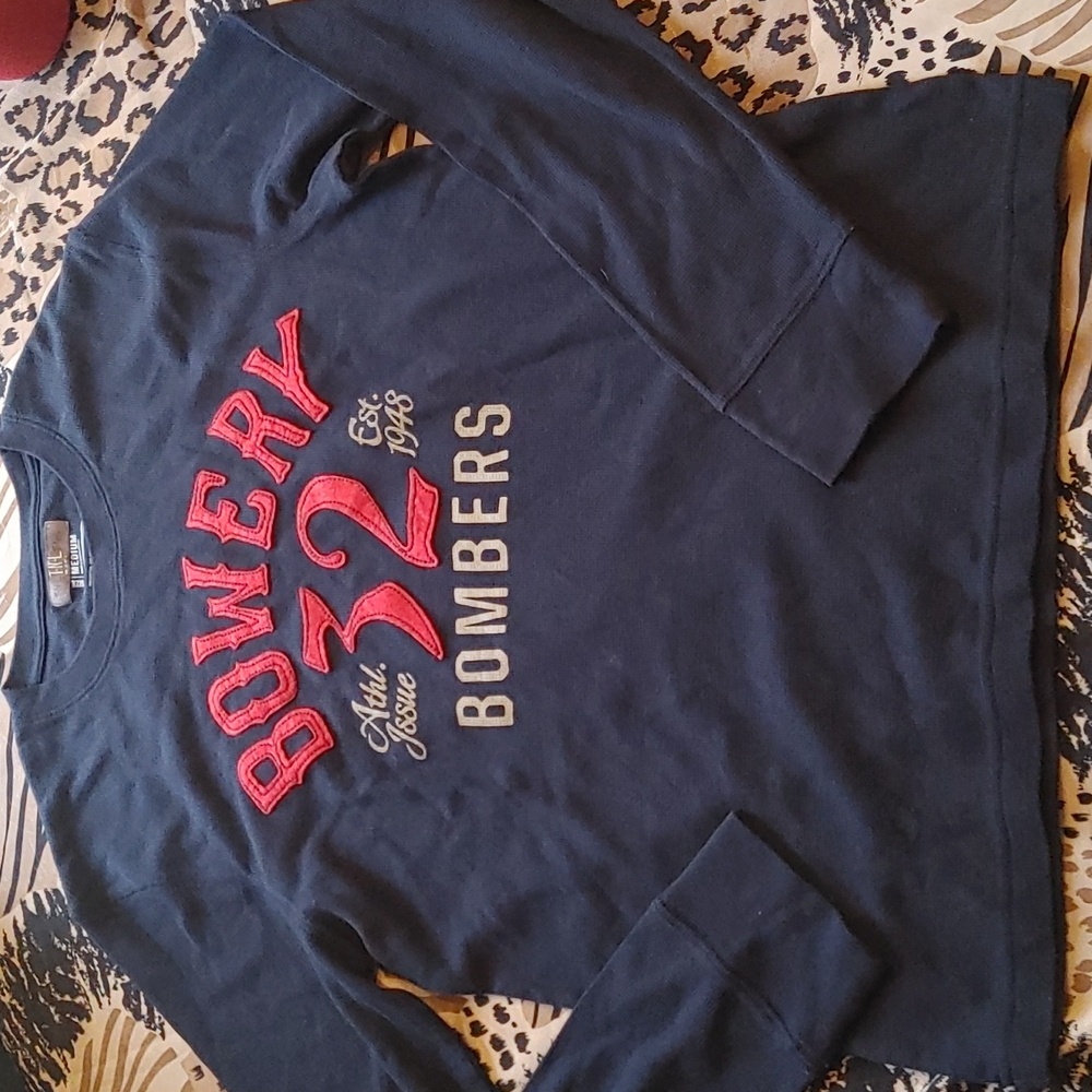 Vintage TNL Bowery 32 Bombers Shirt